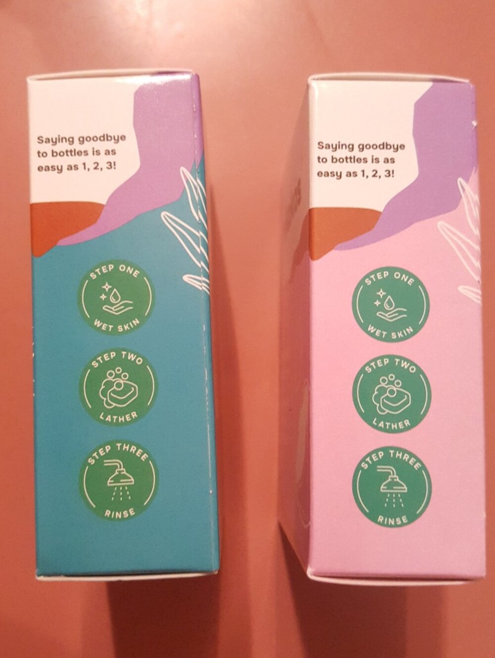 Mikokos Body Soap - Mikomix (Teal) Coco & Nueces (Pink) shea butter duo. - Picture 2 of 9